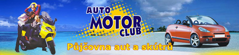 Půjčovna aut a skútrů Motor Club Zakynthos