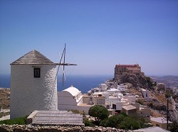 Syros - větrný mlýn