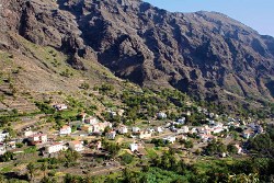 Vesnička ve Valle Gran Rey