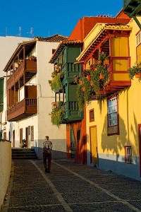 Malebné uličky města Santa Cruz de La Palma