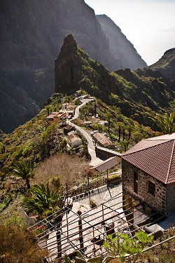 Tenerife - město Masca